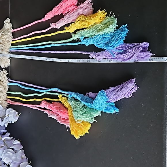 Rainbow Girls Hair Accessory Wall Hanging Decor New in Pkg - Picture 6 of 8